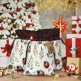 thumbnail image 6 of Rocae Watercolor Ladybug Print Christmas Drawstring Linen Gift Bag with Drawstrings Treat Bag Goody Present Bags for Christmas Party Favor, 6 of 8