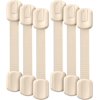 Bates- Child Safety Strap Locks, 6 Pack, Cream, Baby Cabinet Locks, Toilet Locks Baby Proof
