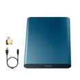 thumbnail image 2 of Disco duro de estado sólido SSD Computadora portátil Type-C USB 3.0 Disco duro móvil de 2TB de velocidad rápida, Azul kenally EL001897-03B, 2 of 2