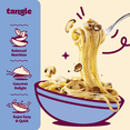 thumbnail image 3 of (8 pack) Tangle Creamy Mushroom Flavor Instant Pasta with No Artificial Ingredients, 4-Pack, 3.70 oz, 3 of 7