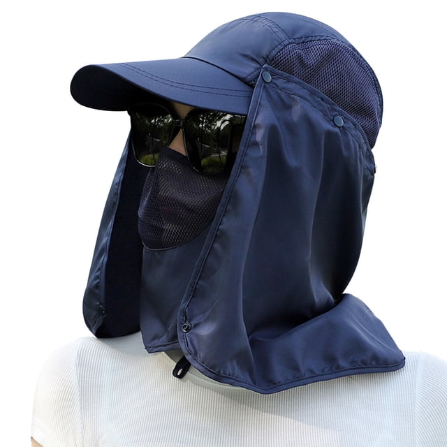 Eigraketly Sombrero Sombrilla A Prueba De Viento Gorra De Pesca Verano A Prueba De Polvo Sombrero De Béisbol Al Aire Libre Senderismo Camping Headwear, Type2 NO2 Eigraketly OD001330-06