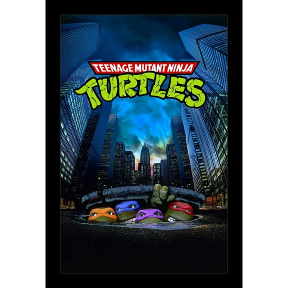 TEENAGE MUTANT NINJA TURTLES - 11x17 Framed Movie Poster