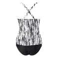 thumbnail image 4 of HOWPAY Tankini Swimsuits for Women Tankini Tops with Bikini Bottoms Tummy Control Bathing Suits Beach Sport Summer 2 Piece Swim Sets Light Gray S, 4 of 4