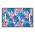 thumbnail image 2 of Renewold Golf Cart Accessories Comfortable Golf Cart Seat Cover Towel Fits for 2/4 Person Seats Club Car Seats, 52.36" x 32.28", Hawaiian Palm Tree Pink Blue, 2 of 5