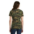 thumbnail image 3 of Port & Company Women's V-Neck Camo T-Shirt, 3 of 3