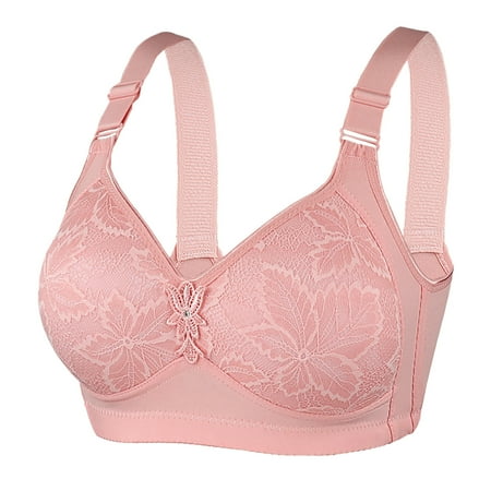 Womens Full Coverage Bras  Deep V Bras for Women No Underwire Comfort Wireless Bralettes Seamless Plunge Everyday Push Up Bra Sexy Lace M-3XL Womens Bras Clearance under $5