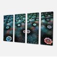 thumbnail image 2 of Fleurs Bleues sur Planète Extraterrestre - Impression sur Toile Florale, 2 of 3