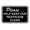 Black, variant on Please Help Keep Our Restroom Clean Wall Door Sign - White (Large)