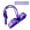 purple, variant on 4-pin foot-operated resistance band (with handle), universal home fitness resistance band for men and women, full-body strength training equipment (for abdomen, arms and legs), portable fitness set,