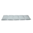 thumbnail image 2 of Bibliophile Floor Pillow Lounger Cover, Hand Drawn Illustration of Numerous Repeated Literature Books Novels, Nap Mat Printed Fabric Case for 5 Pillows, 88" x 36", Pale Blue Purpleblue, by Ambesonne, 2 of 5