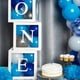 thumbnail image 2 of First Birthday Balloon ONE Boxes for Baby Boy Girl with 26 10inch Balloons Baby 1st Birthday Decoration Photoshoot Props Backdrop, 2 of 4