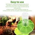 thumbnail image 4 of Reptile Water Bottle Automatic Feeder Dispenser  for Lizard Tortoise Chameleon Safe Durable PP Material, 4 of 7