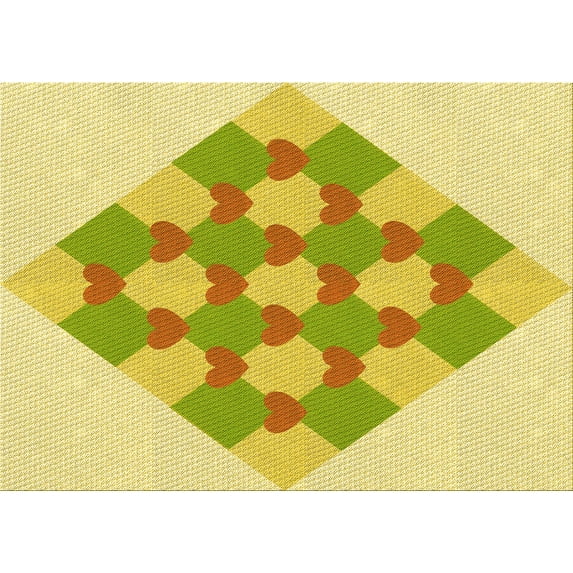 Ahgly Company Machine Washable Indoor Rectangle Transitional Brown Area Rugs, 2' x 4'