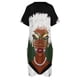 thumbnail image 4 of Vestido holgado con bolsillo de la Reina del trono de Jade para mujer ropa de verano traje de verano, 4 of 6