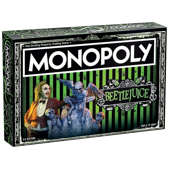 Juego de mesa USAOPOLY Monopoly Beetlejuice Film Beetlejuice 80s