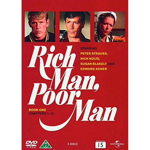 Rich Man Poor Man Book 1 3 Dvd Set Rich Man Poor Man Book One Chapters 1 12 Non Usa Format Pal Reg 2 Import Denmark Walmart Com Walmart Com