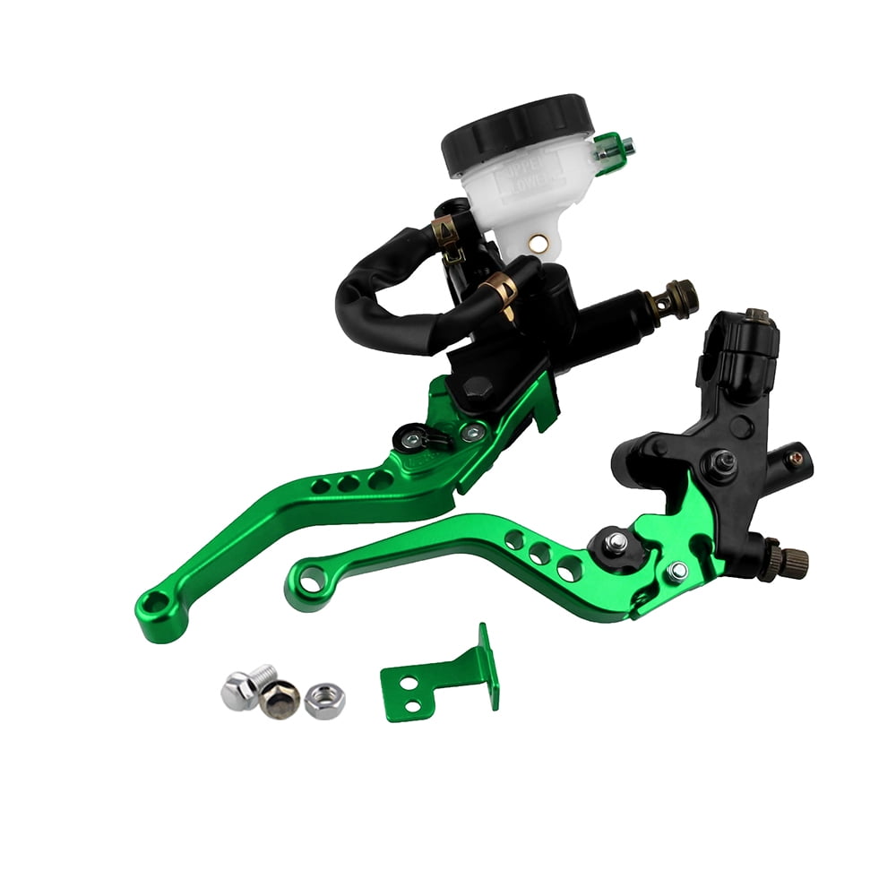 Blue 1 Pair Adjustable Break and Clutch Levers 7/8 Universal Motorcycle Brake Clutch Master Cylinder Reservoir Levers for Motorbike Blue 1 Pair Adjustable Break and Clutch Levers 7/8 Universal Motorcycle Brake Clutch Master Cylinder Reservoir Levers for Motorbike