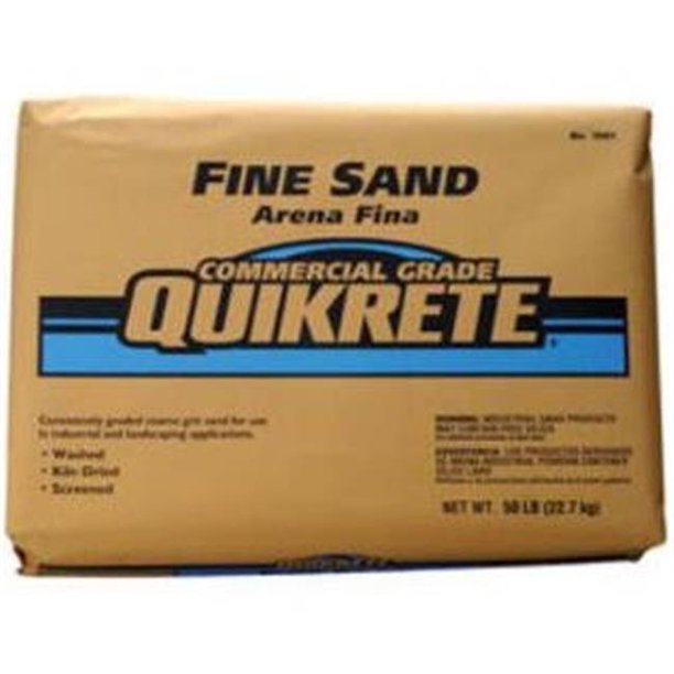 Quikrete 196152 Commercial Grade Sand Fine, 50 Lbs