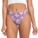 thumbnail image 1 of Fotbe Purple Butterflies Floral Tanga Sin Costuras para Mujer con Estampado – Panties Invisibles, Transpirables y Cómodos para Uso Diario-4X-Large, 1 of 6