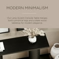 thumbnail image 5 of Maven Lane Lana Table Console Contemporaine en Bois, Fini Noir Raffiné, 5 of 5