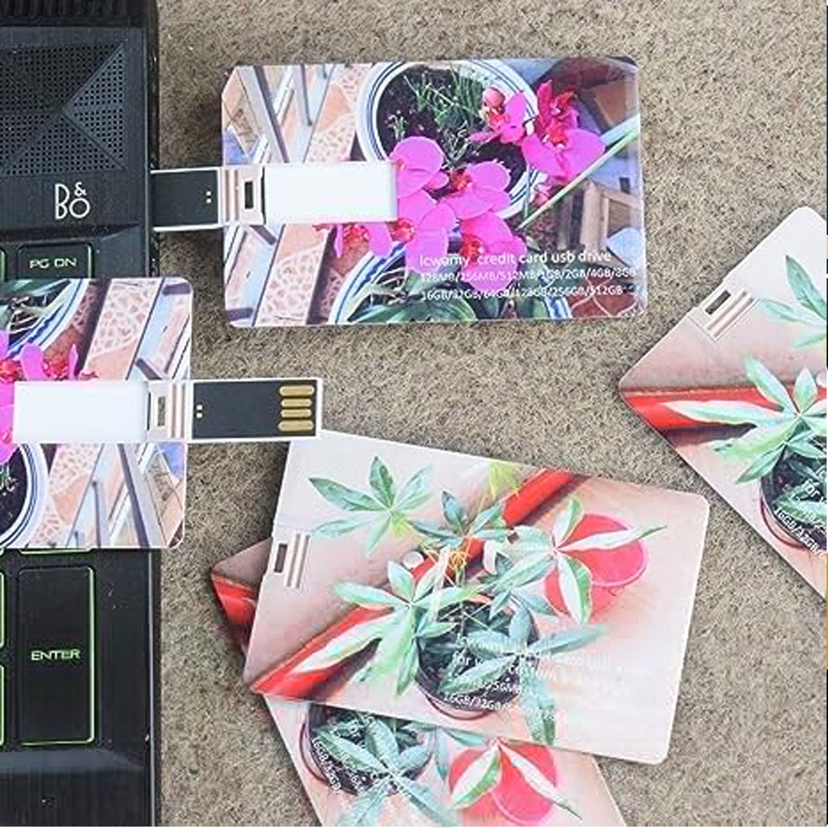 50PACK USB Flash Drives Credit Card Bank Card Shape Flash Drive Memory Stick Key Credit 2GB 2G USB Drive - Bulk Flash Drives（50 Pcs (White Card)