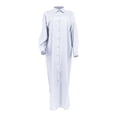 thumbnail image 4 of LIUJUNSHOP Women's Long Sleeve Button Down Shirt Dress Spring Casual Maxi Dresses Loose Fit Blouse Dress with Pockets, 4 of 8
