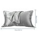 thumbnail image 2 of Funda de almohada multicolor de poliéster, funda de almohada de repuesto para cama, accesorios para ropa de cama, gris oscuro Advancent HA7061-12B, 2 of 7