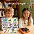 thumbnail image 3 of Electronic Tic Tac Toe Game, 6-in-1 Rechargeable Handheld Puzzle Game Console, Smart Brain Teaser Toy, Travel Toys, Birthday Gift for Kids Ages 3+, 3 of 10