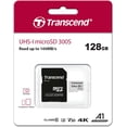 thumbnail image 3 of Transcend's 128GB 300S UHS-I microSDXC Memory Card, 3 of 4