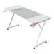 thumbnail image 2 of Escritorio Gamer BALAM RUSH OLYMPUS SPOT GLOW MRX6000 Ergonomico Estructura Z Hasta 100kg RGB Tapete XXL + Porta Vaso + Porta Diadema Blanco BR-941402, 2 of 4