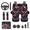 Butterfly and Floral Pattern, variant on Car Accessories, with Steering Wheel Cover Automobile Accessory Auto Seat Belt Cover Keychain Key Chain, Deer Flag Auto Accessory