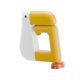 thumbnail image 4 of Gancho de mesa en forma de gancho de bolso para mesa de resistente colgador de bolsos plegable para la organización de almacenamiento de bares y amarillo, 4 of 8