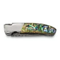 thumbnail image 5 of Damascus 256 Layer Folding Blade Abalone Knife, 5 of 5