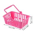 thumbnail image 2 of 12pcs Simulate Shopping Basket Supermarket Handheld Basket Models for Doll House, 2 of 4