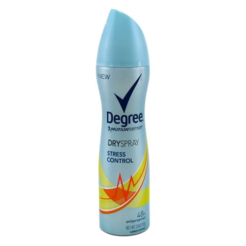 Degree for Women Motion Sense Stress Control Antiperspirant Deodorant Dry Spray, 3.8 Oz, 2 Pack