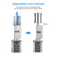 thumbnail image 2 of Graflsoa Tuya Smart Bluetooth Lock Cylinder - Advanced Security with APP, Fingerprint, Password & Key Access - Model C001D-40/40 (Tuya Edition), 2 of 7