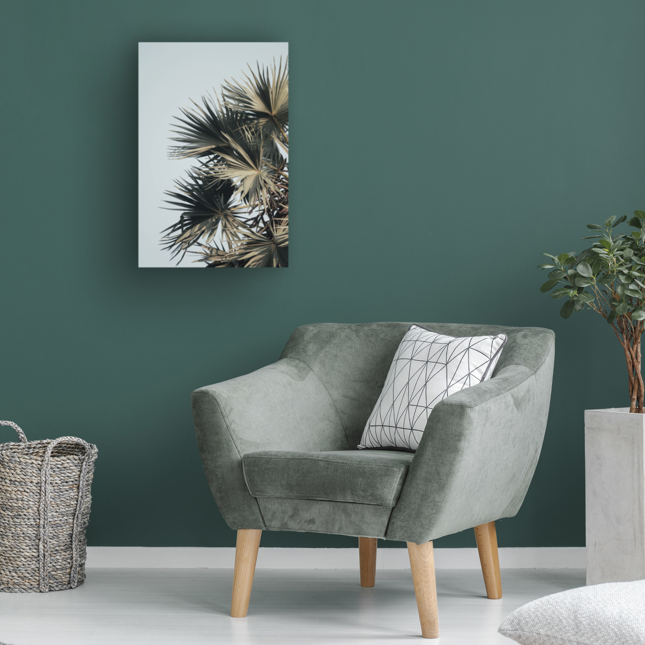 Canvas Wall Art - Krista Broadway 'Buxton' Wall Art for Living Room, Bedroom, or Office Décor by Trademark Fine Art - 12 x 19 Inches