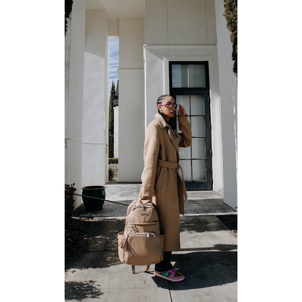 Boss Plus Diaper Bag Backpack - Chai Latte