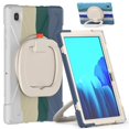 thumbnail image 1 of Funda colorida para Samsung Tab A7 de 10,4 pulgadas T500 con soporte de anillo ajustable grande y protección contra golpes., 1 of 5