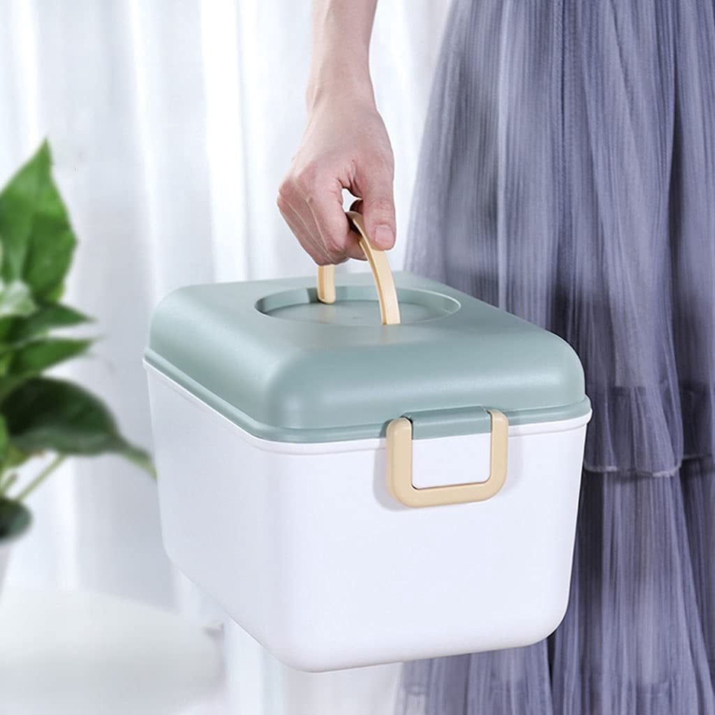 First aid box organizer Medical Box First Aid Box Plastic Container Box Portable Storage Box Family First Aid Kit Medicine Box