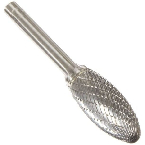 Broca de carburo o lima rotativa con llama de doble corte SH-6 de 16 mm Drill America