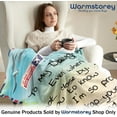 thumbnail image 5 of Sending Big Hugs Blanket, Christmas, Xmas, Birthday Gifts for Women - Friendship for Mom Women Female, Big Hug Blanket with Inspirational Words Gifts for Bestie Friend Sister Wife Female, 5 of 5