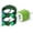 Green, variant on Type C Charger, USB Wall Charger with 2 Pack 6FT Type C Charging Cable Cord USB-C Charging Cable, Dual Port Phone Charger Android Fast Charger Block USB Plug Adapter USB Charging Block[Green]