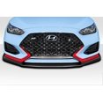 thumbnail image 1 of 2019-2023 Hyundai Veloster N Duraflex Aerotune Front Lip Spoiler Air Dam - 1 Piece, 1 of 1