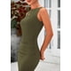 thumbnail image 5 of Vestido Midi PRETTYGARDEN para Mujer Verano 2025 Sin Mangas con Fruncido, 5 of 8