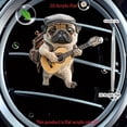 thumbnail image 3 of Adorable Pug Acrylic Car Vent Fragrance Diffuser, Pug Freshener Decorative Accessories, Cute Cartoon Puppy 2D Solid, Fun Interior Accessory for Cars, 3 of 8