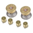 thumbnail image 3 of Kit de mod de botones y palanca de pulgar de metal dorado de 6 piezas para controlador PS4, 3 of 8