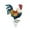 C, variant on asddcavvf Rooster Ground Insertion Courtyard Decoration Light Courtyard Decoration Garden Rooster Outdoor Decoration Yard Signs Customized Metal Bed Tray