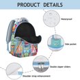 thumbnail image 4 of Boho Chic Campus Backpack with Macrame Details - 17" Laptop Sleeve & Anti-Theft Pockets | University Daypack, 4 of 6