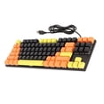 thumbnail image 2 of Teclado mecánico con cable, teclado mecánico para juegos 87 Teclado mecánico con interruptor azul Teclado mecánico para juegos Respuesta rápida, 2 of 8
